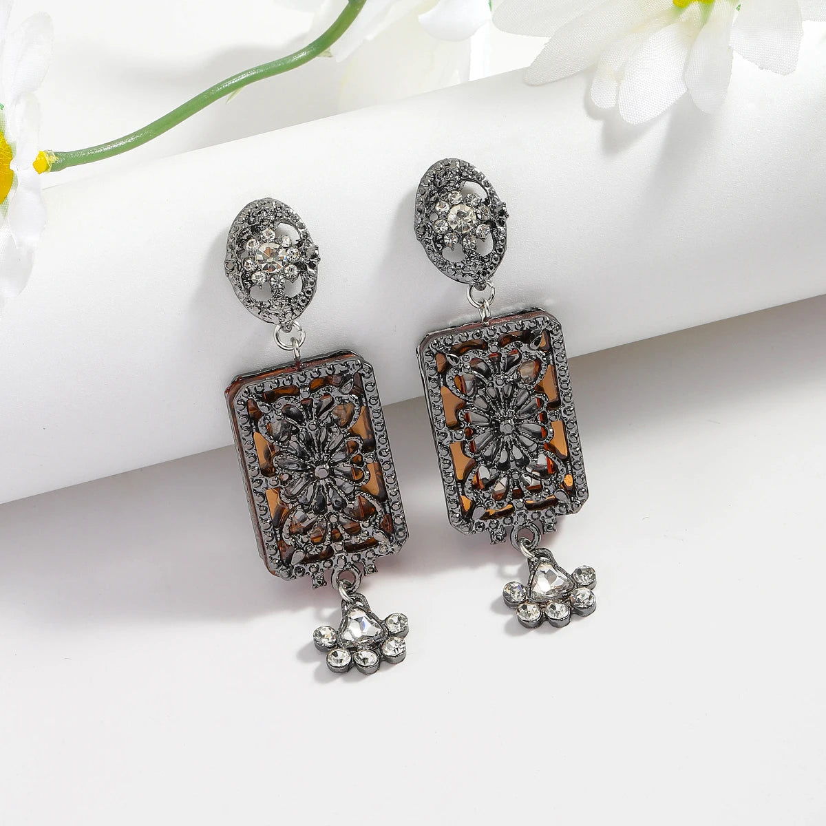 Retro Tassel Jewelry, Vintage Tassel Pendant, Vintage Tassel Earrings