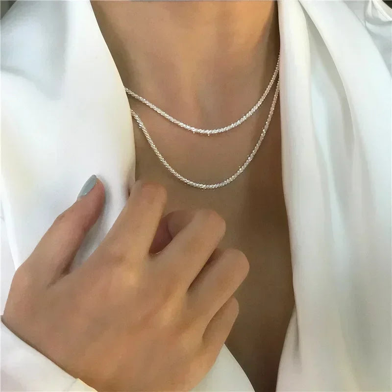 Romantic & Stylish Pendant Necklace, Fashion Clavicle Chain Jewelry for Weddings, Parties & Daily Wear