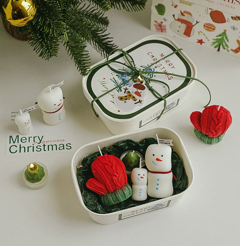 Holiday Soothing Aromatherapy Candle for Festive Season, Cute Collection & Decoration