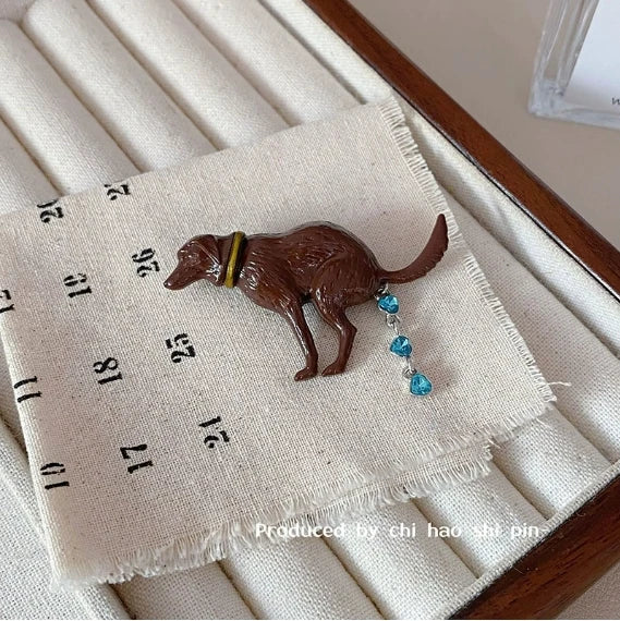 Crystal Tassel Brooch, Luxury Women’s Brooch, Long Tassel Geometry Pin, Meteor Star Brooch, Light Luxury Jewelry Accessories, Sparkling Rhinestone Brooch Pin