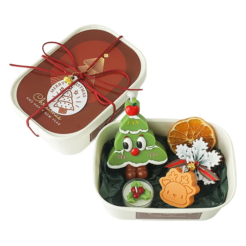 Holiday Soothing Aromatherapy Candle for Festive Season, Cute Collection & Decoration