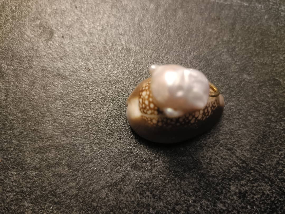 Last Finger Unique Pearl Ring