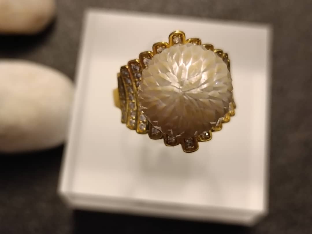 Ocean Drift Pearl Ring