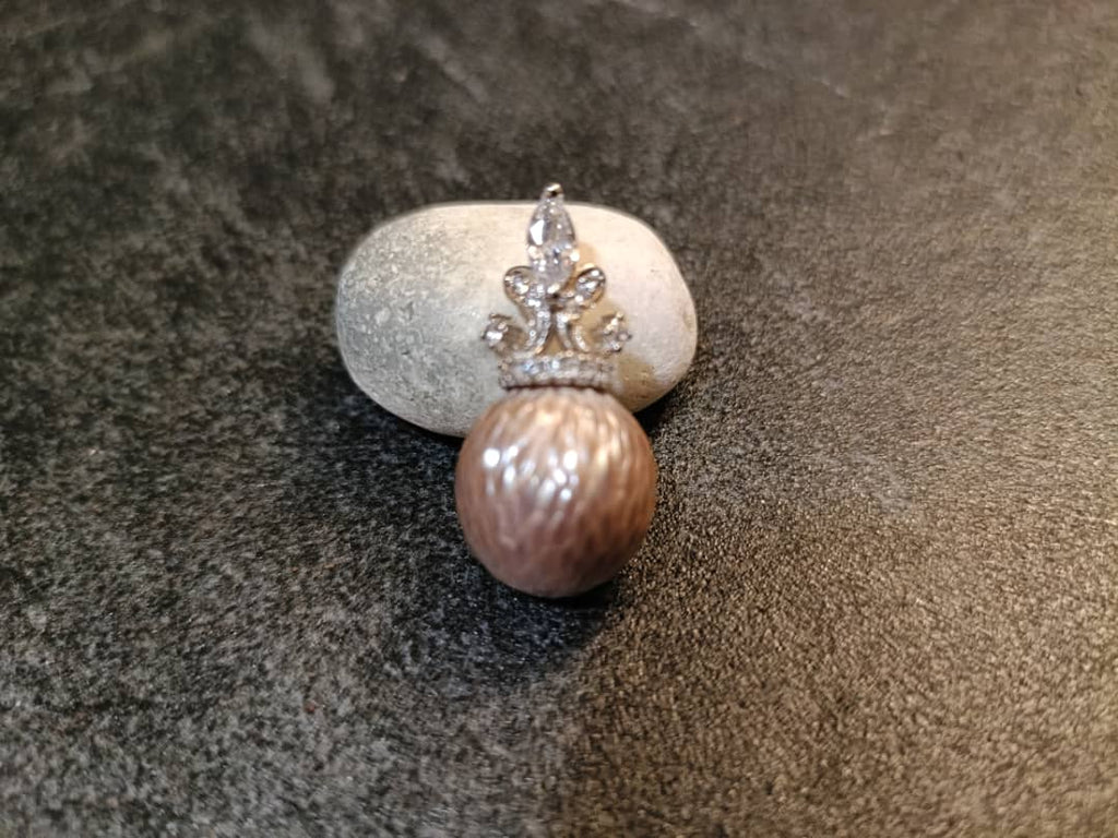 Shine Crown Purple Pearl Pendant