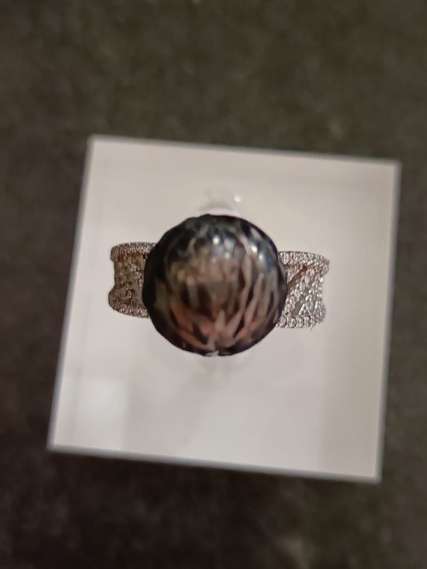 Gilded Era Pearl Ring