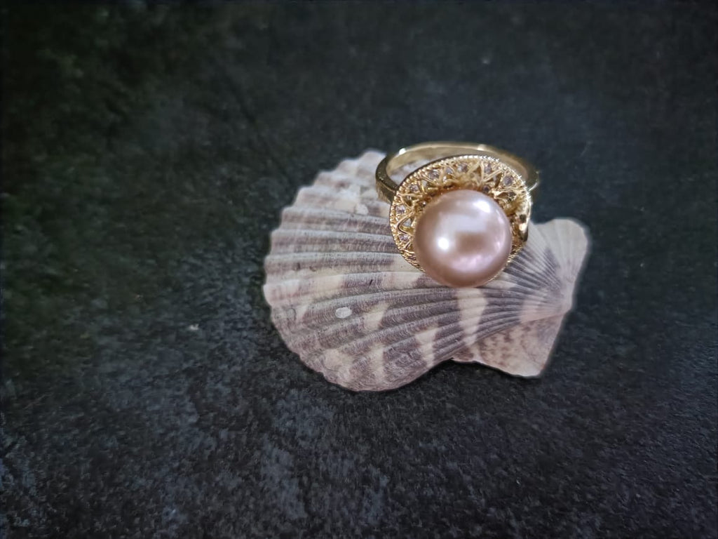 Timeless Ivory Pearl Ring