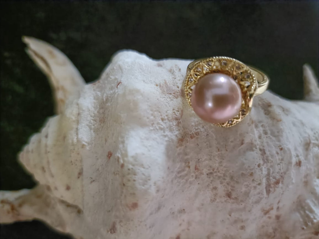 Timeless Ivory Pearl Ring