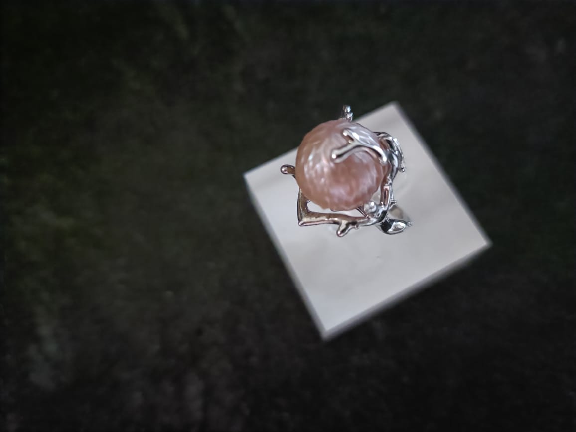 Vintage Empress Pearl Ring