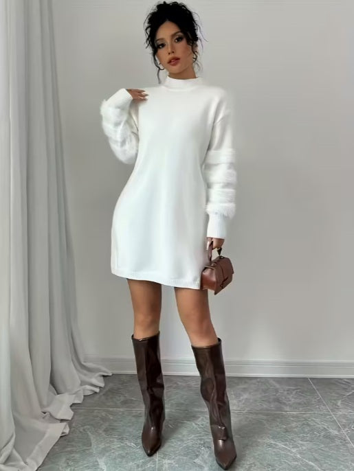 Women’s Elegant A-Line Tunic Dress