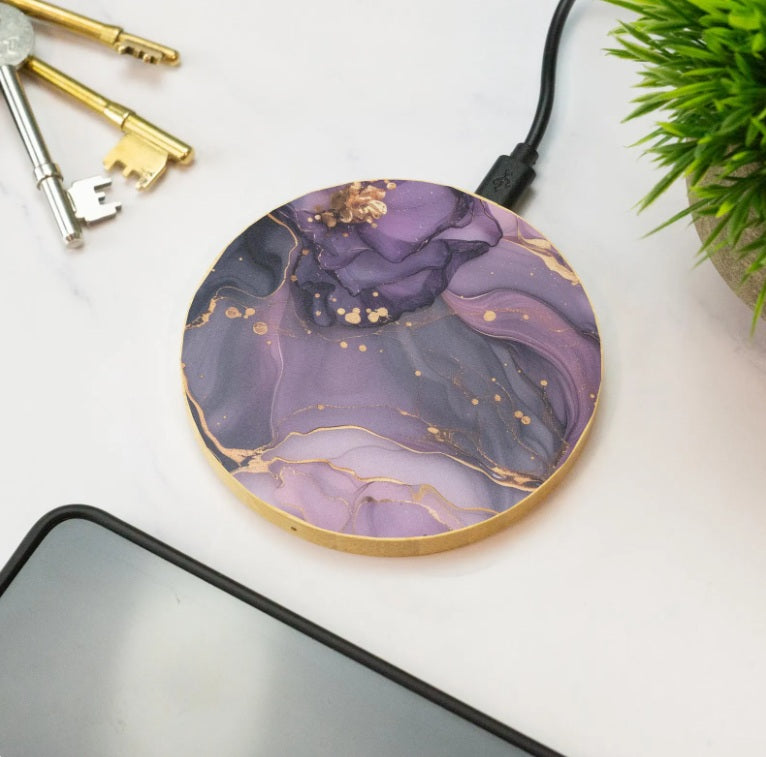 Novelty Eco-Style Smartphone Gift Wireless Charger - Decoration Tech Accessory