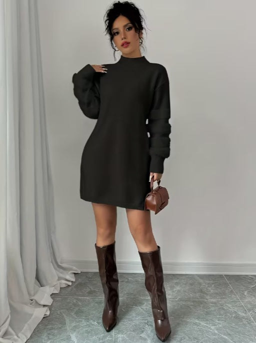 Women’s Elegant A-Line Tunic Dress